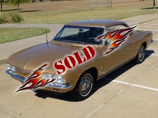 1965 Chevrolet Corvair left front