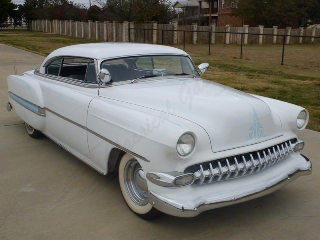 Right front 1954 Chevrolet Bel Air Custom